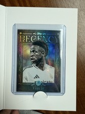 2025 Topps Regency Vini Jr 1/10 London Fanatics Regent Street Store Exclusive