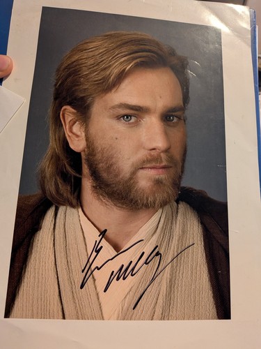 Ewan mcgregor hand signed star - ewan,