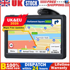 8GB Sat Nav Free UK & EU Map