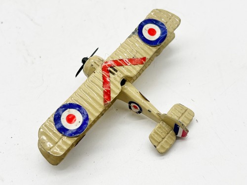 Vintage diecast toy plane - diecast,