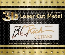 Rich guitar decal metal - guitar,