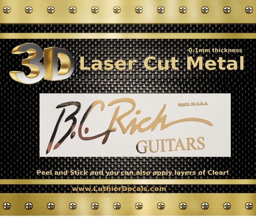 Rich guitar decal metal - rich,
