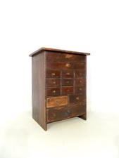 Antique Watchmakers Cabinet