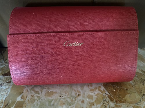 Vintage cartier red leather - vintage, 2