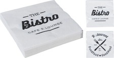 Packs square napkins - x,