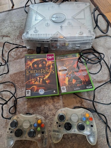 Xbox original crystal clear - crystal,