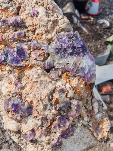 Blue john fluorite raw - john,