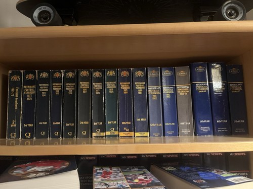 Rothmans football yearbooks - rothmans,