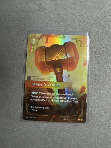Keeper verdict 204 - keeper's, 204/219