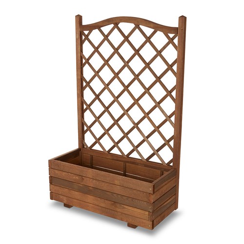 Wooden rectangular trough - rectangular,