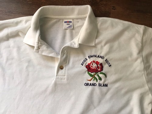 England rugby polo - shirt, 2003