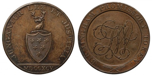 Birmingham promissory penny - promissory,