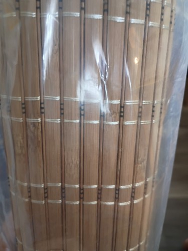 Bamboo rollup shade brown - bamboo, 26
