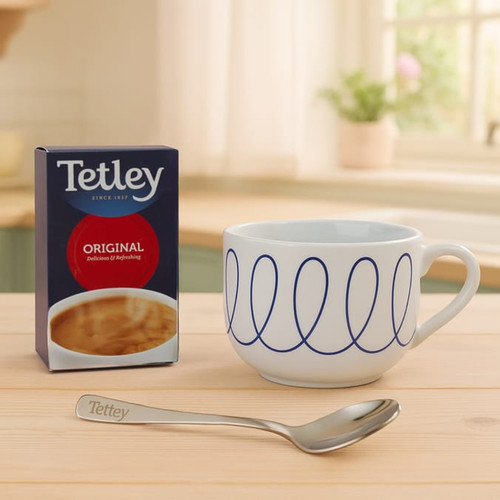 Tetley boxed gift set - tetley,