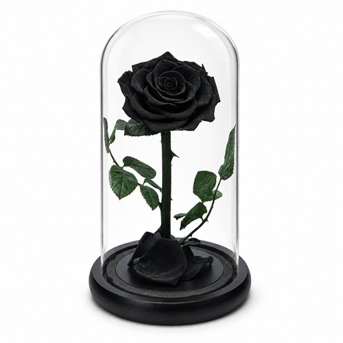 Real preserved black - black, in