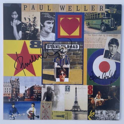 Signed paul weller steve - signed,