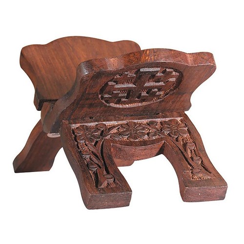 Rosewood carved folding - carved, bible