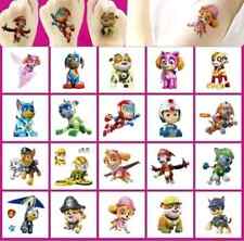 20 Paw Patrol Temporary Tattoos Kids Dog Tattoos Birthday Loot Bag party favours