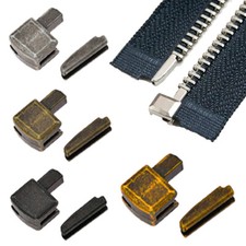 5 Set Zipper Bottom Stop Replacement Zip Stoppers Sewing DIY Sewing Accessories