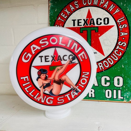 Texaco filling station pinup - texaco,