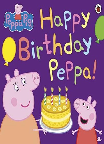 Peppa pig happy - pig, birthday
