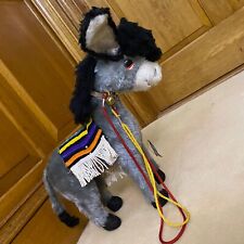 Vintage Merrythought Plush Pablo Donkey Burro Burrito Soft Toy Label Collectable