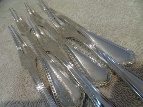 Vintage 1990 silver plated - silver-plated, 6