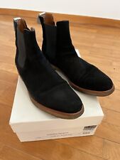 Common Projects Chelsea Boots Black Suede Size 43