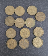 OLD BRITISH COINS  - 3 pence