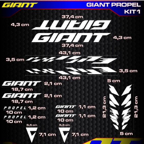 Giant propel vinyl - vinyl, decals