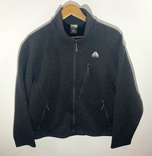 Nike acg black fleece jacket - acg,