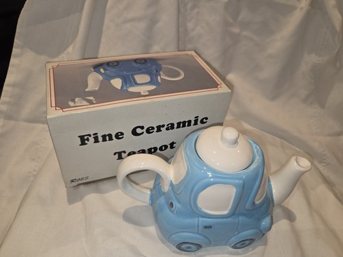 Retro ceramic bubble car - ceramic, "bubble