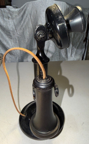 Antique candlestick phone 1904 - antique,