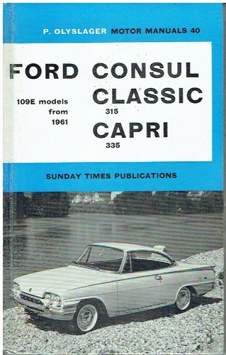 Ford consul classic - ford, &
