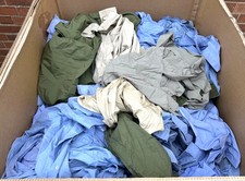 x1 Pallet Box of 700+ Unsorted British Military Dress Shirts Military Job Lot