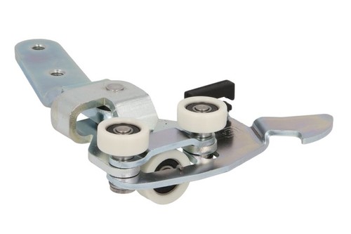Sliding door roller track