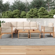 7 Seater Garden Lounge Sofa