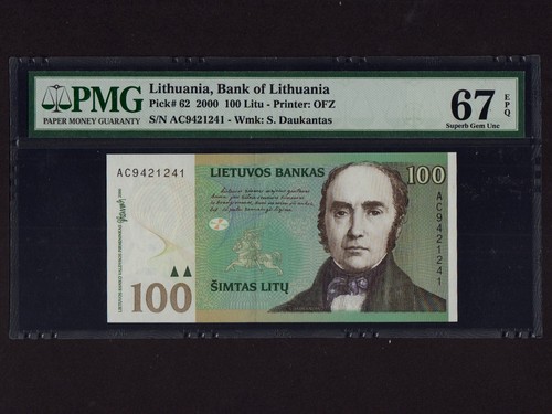 Lithuania 62a 100 - lithuania:p-62a,, litu
