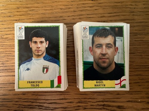 Panini uefa euro 2000 stickers - euro,