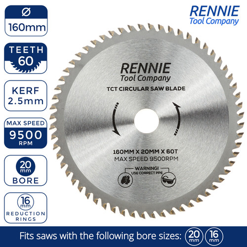 160mm 60t tct circular - 60t,