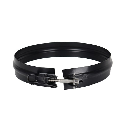 Flue pipe locking band black - pipe,