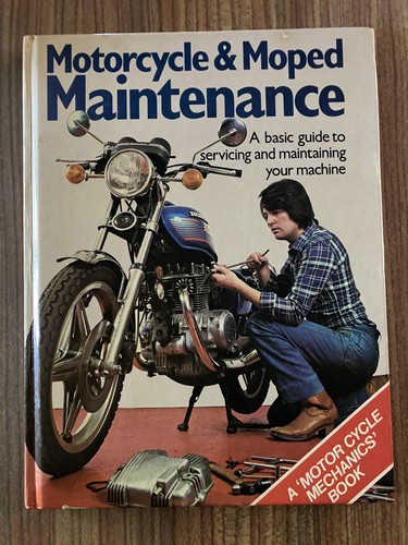 Vintage motorcycle moped - &,