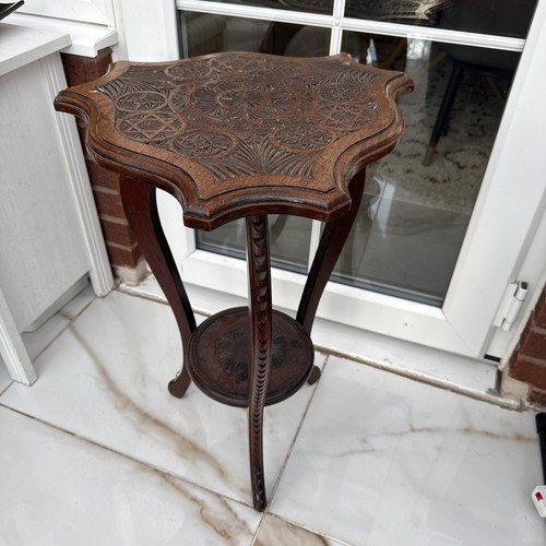 Antique tall table side - antique,