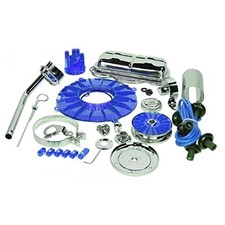 Empi Blue Deluxe Engine Chrome