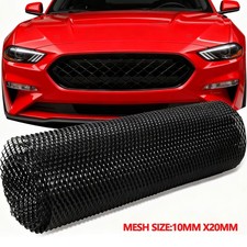 Black Car Grille grill Mesh Aluminium Alloy Net Vent Tuning 40" x 13"