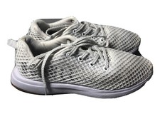No Bull White Mesh Trainers. W