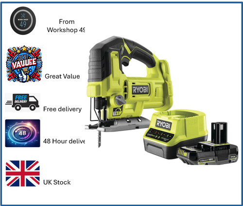 Ryobi 18v one rjs18 1c20gp - ryobi,