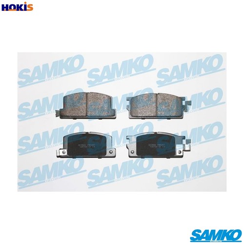 Brake pad set - pad,