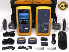 Fluke Networks DSX2-8000 Versiv 2 Cat6a Cat8 LAN Cable Certifier Tester DSX-8000