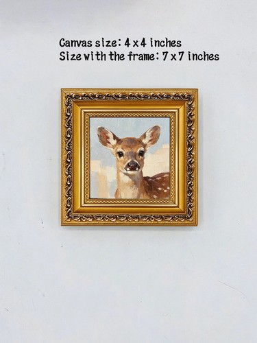 Spotted baby deer - deer, soft
